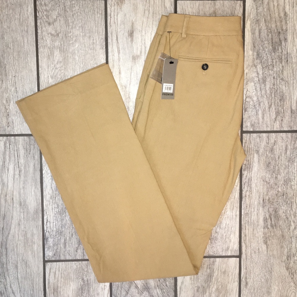 New! Premise Tan Pants Sz. 4 NWT